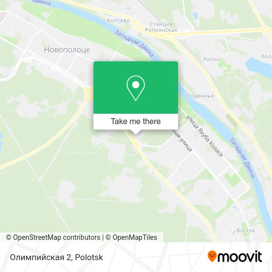 Олимпийская 2 map