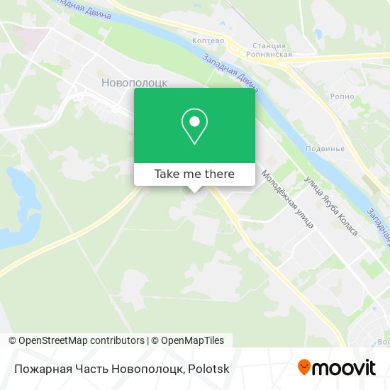 Пожарная Часть Новополоцк map