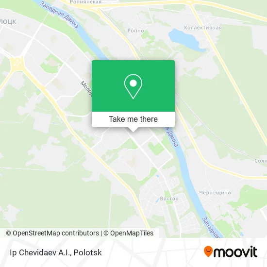 Ip Chevidaev A.I. map