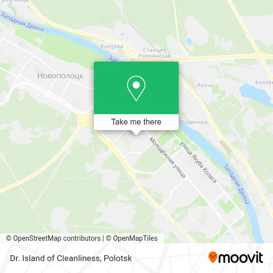 Dr. Island of Cleanliness map