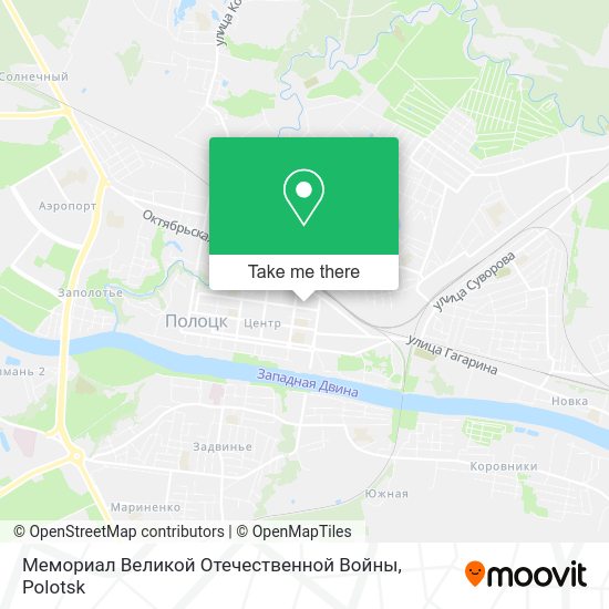 Мемориал Великой Отечественной Войны map