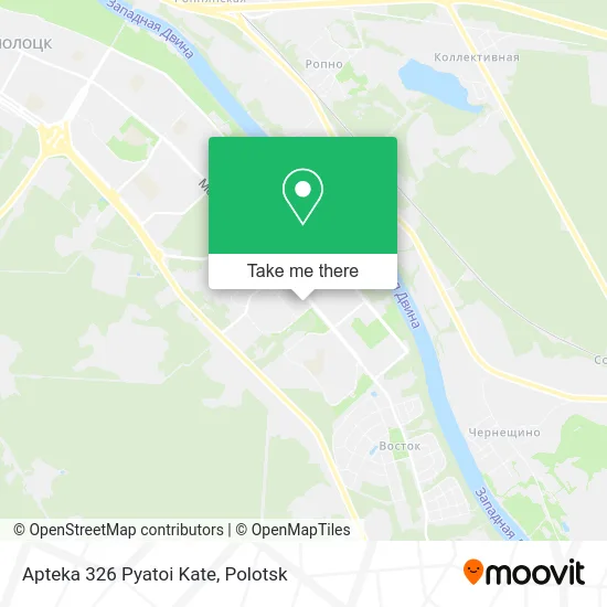 Apteka 326 Pyatoi Kate map