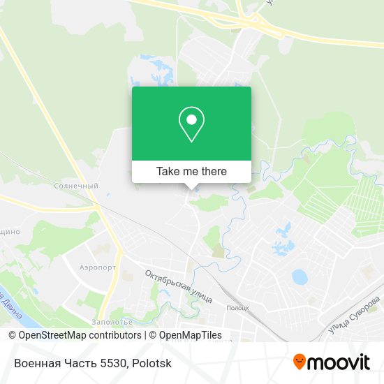 Военная Часть 5530 map
