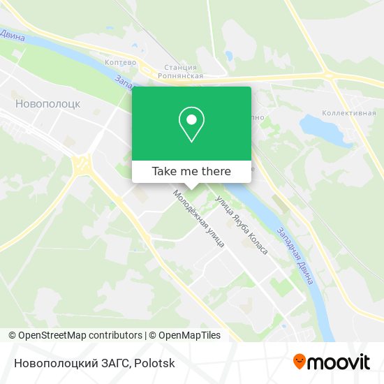 Новополоцкий ЗАГС map