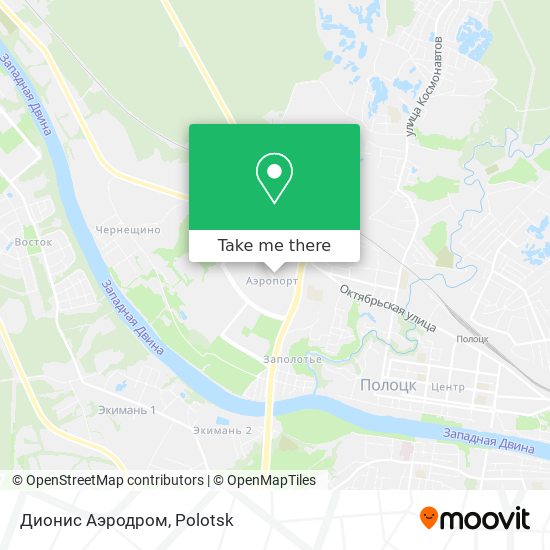 Дионис Аэродром map