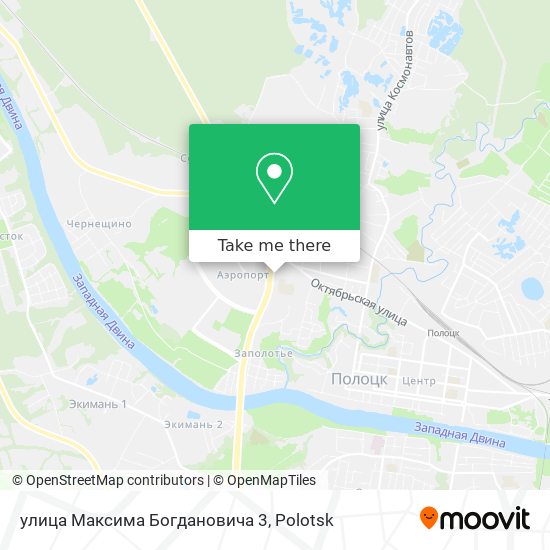 улица Максима Богдановича 3 map
