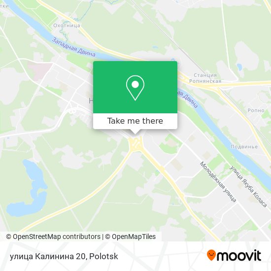 улица Калинина 20 map