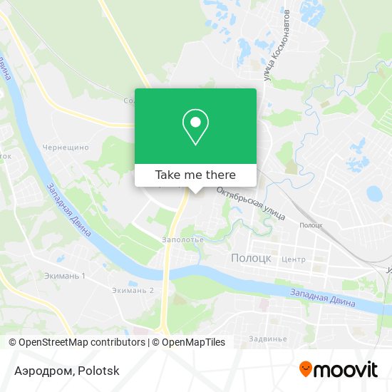 Аэродром map