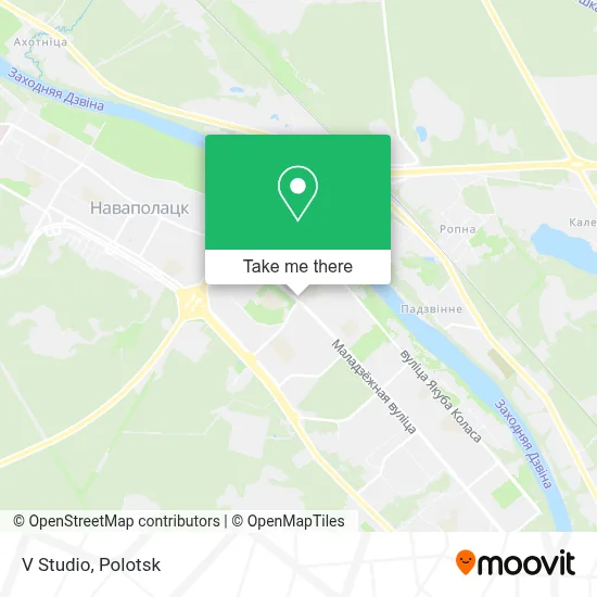 V Studio map