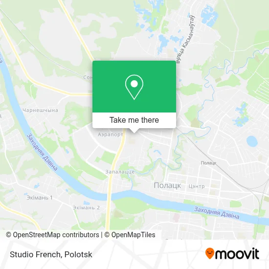 Studio French map