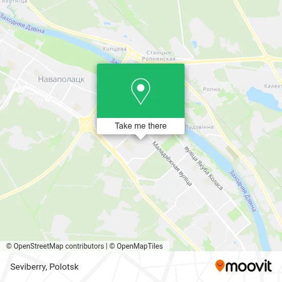 Seviberry map