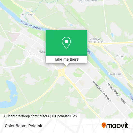 Color Boom map