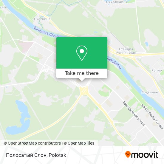 Полосатый Слон map