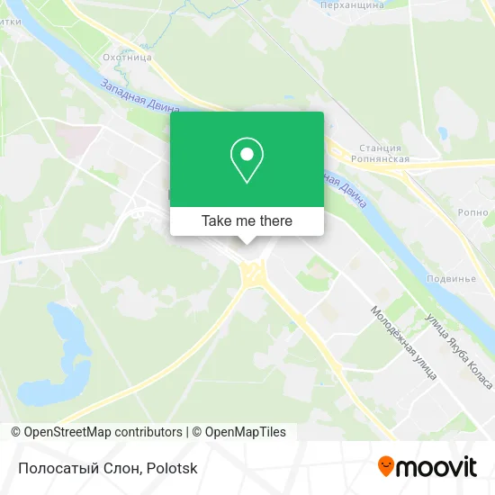 Полосатый Слон map