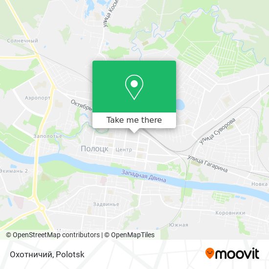 Охотничий map