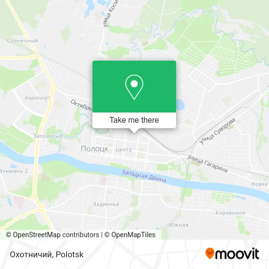Охотничий map
