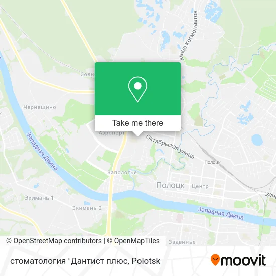 стоматология "Дантист плюс map