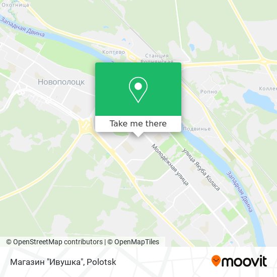 Магазин "Ивушка" map