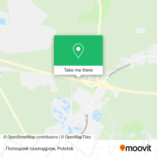 Полоцкий скалодром map