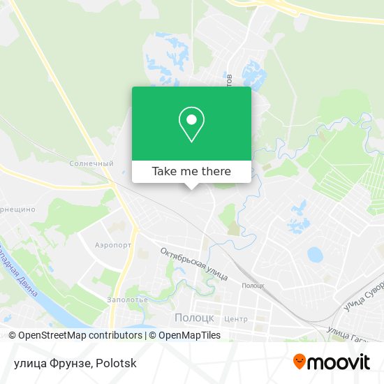 улица Фрунзе map