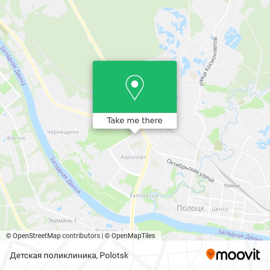 Детская поликлиника map