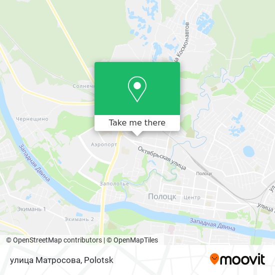улица Матросова map