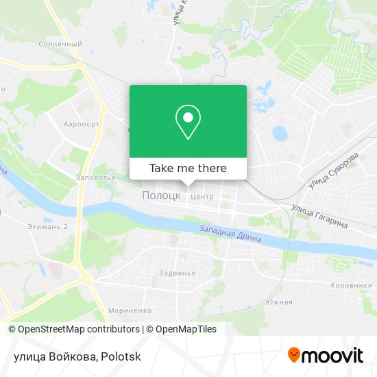 улица Войкова map