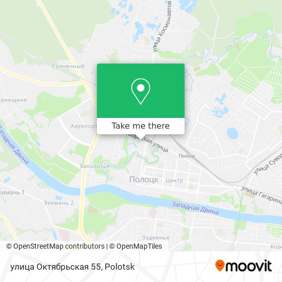 улица Октябрьская 55 map