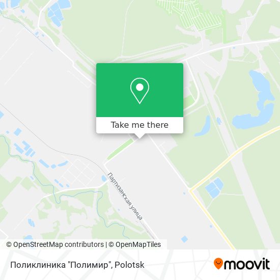 Поликлиника "Полимир" map
