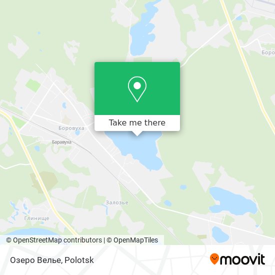 Озеро Велье map