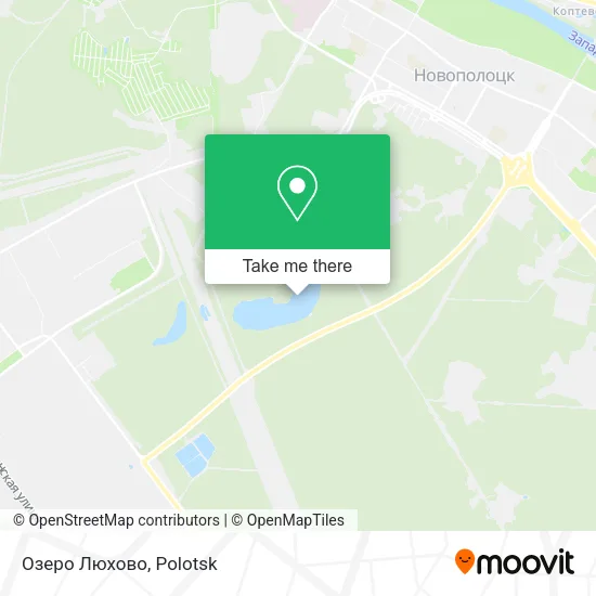 Озеро Люхово map