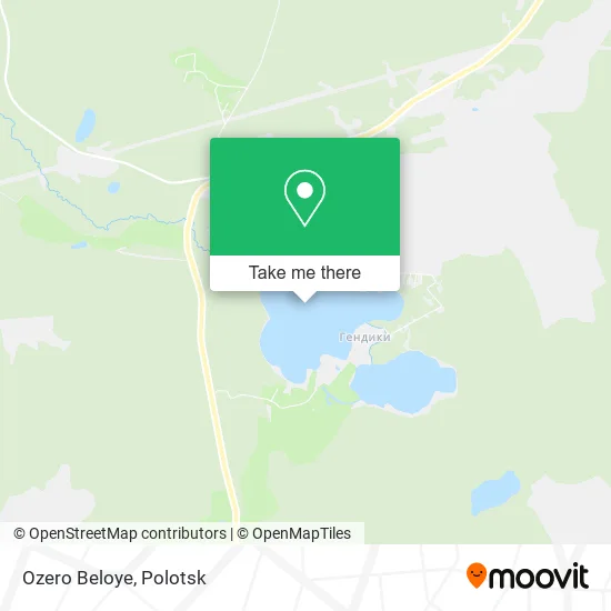 Ozero Beloye map