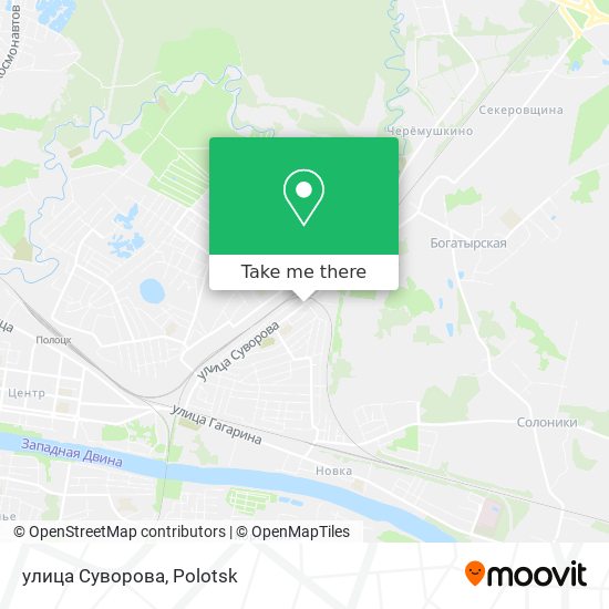 улица Суворова map