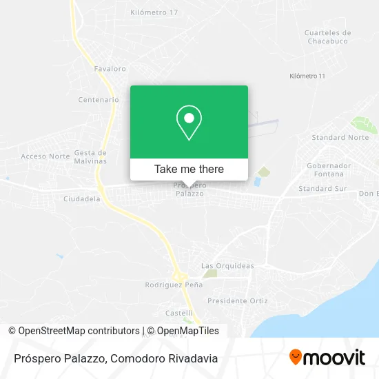 Mapa de Próspero Palazzo