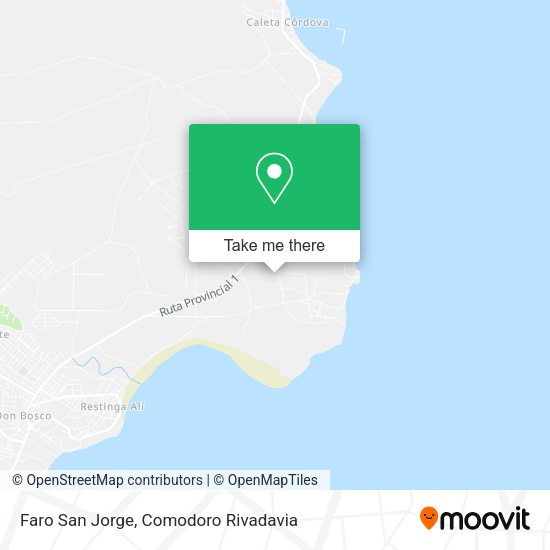 Mapa de Faro San Jorge