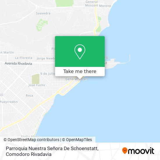 Parroquia Nuestra Señora De Schoenstatt map