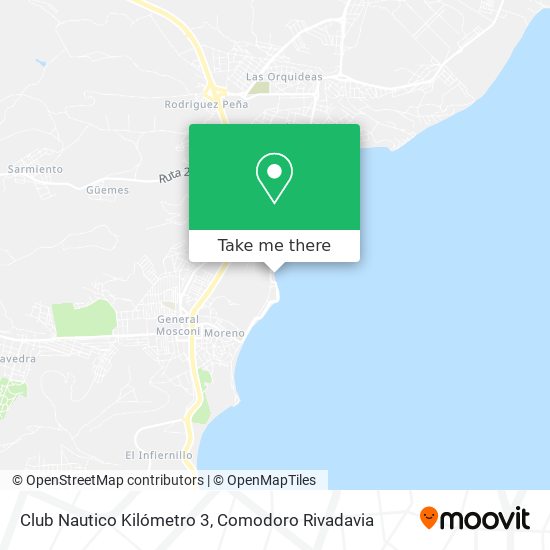 Club Nautico Kilómetro 3 map