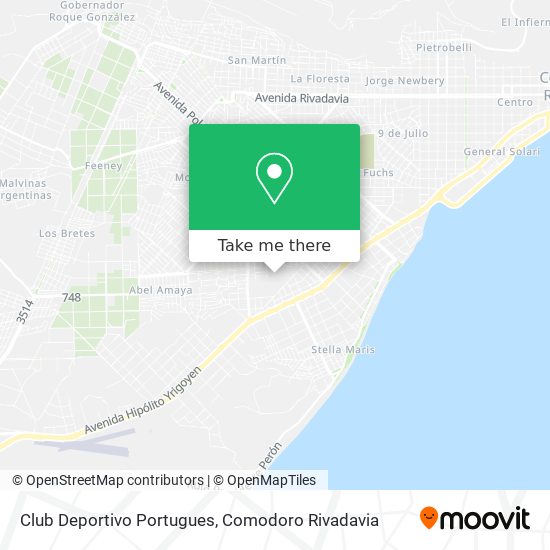 Club Deportivo Portugues map