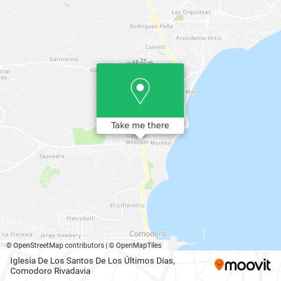 Iglesia De Los Santos De Los Últimos Días map
