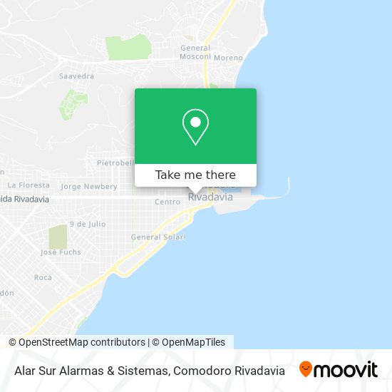 Alar Sur Alarmas & Sistemas map