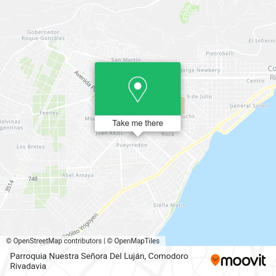 Parroquia Nuestra Señora Del Luján map