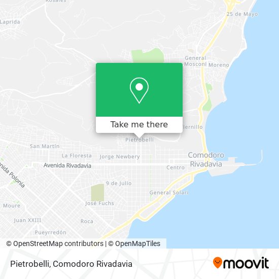 Mapa de Pietrobelli