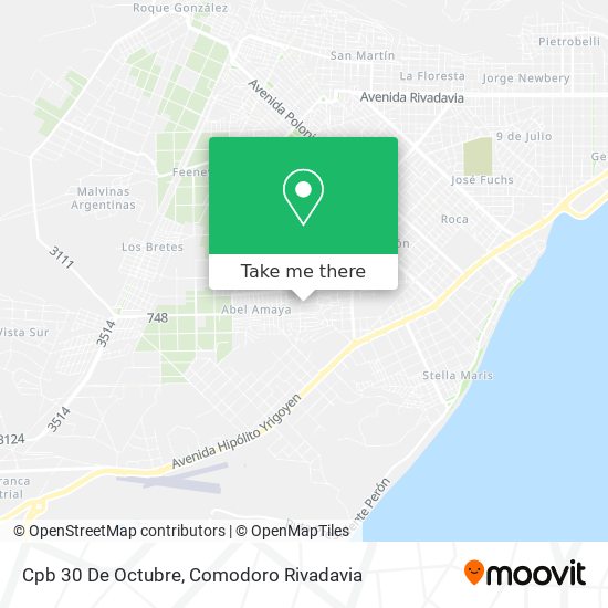 Cpb 30 De Octubre map