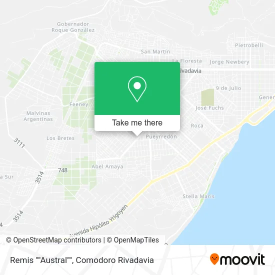 Remis ""Austral"" map