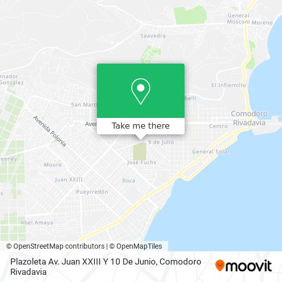 Plazoleta Av. Juan XXIII Y 10 De Junio map