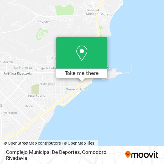 Complejo Municipal De Deportes map