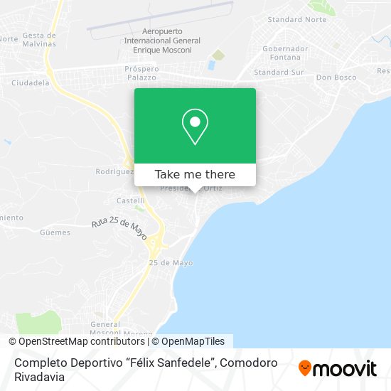 Completo Deportivo “Félix Sanfedele” map