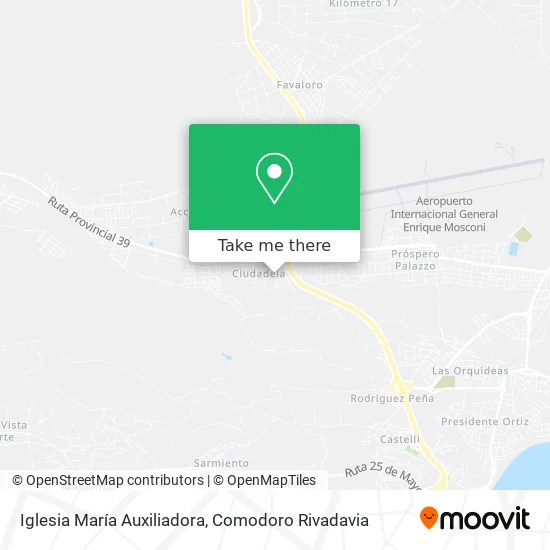 Mapa de Iglesia María Auxiliadora