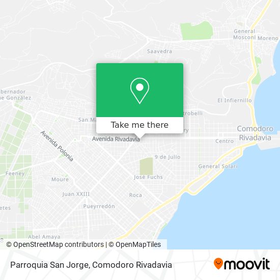 Parroquia San Jorge map
