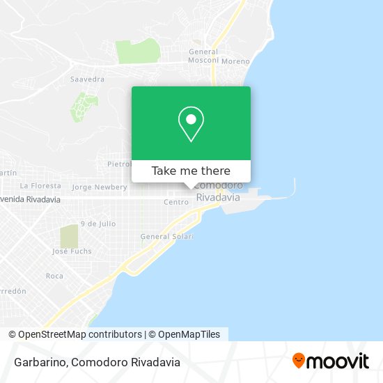 Mapa de Garbarino